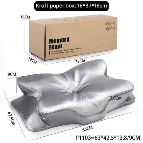 Butterfly Memory Foam Neck Pillow