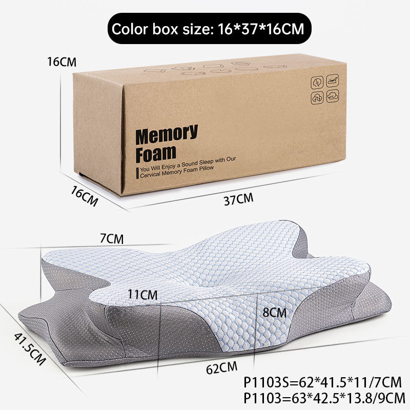 Butterfly Memory Foam Neck Pillow